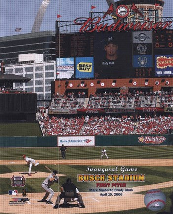 Busch Stadium - 04-10-06 First Pitch