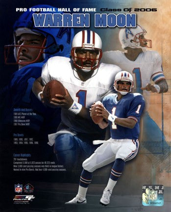 Warren Moon - 2006 Hall Of Fame Legends Composite