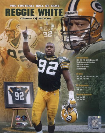 Reggie White - 2006 Hall Of Fame Composite