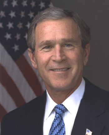 Official photograph portrait of U.S. President George W. Bush (#11)