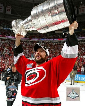 Matt Cullen - 2006 With The Stanley Cup - Game 7 (#47)