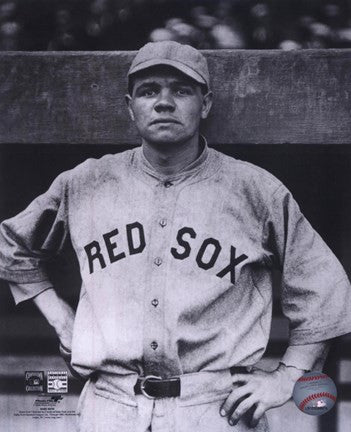 Babe Ruth - Close Up (Red Sox)