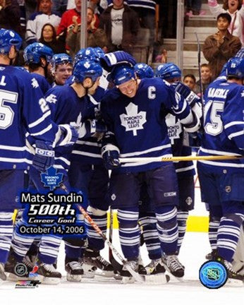 Mats Sundin - 10-14-06  500th Goal Ceremony