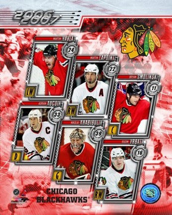 '06 - '07 -  Blackhawks Team Composite