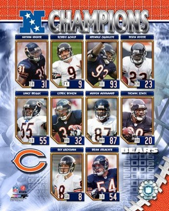 2006  - Bears NFC Champions Composite