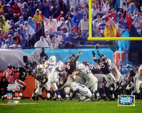 Adam Vinatieri SuperBowl XLI Action (#20)