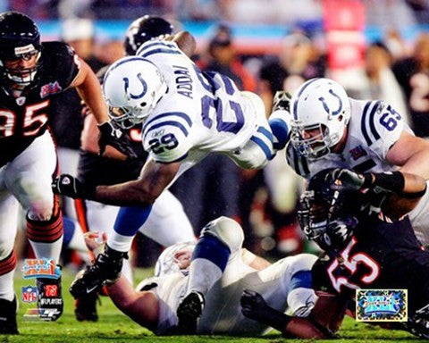 Joseph Addai SuperBowl XLI Action (#5)