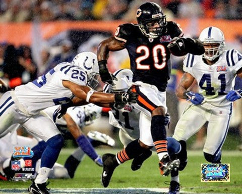 Thomas Jones -  Super Bowl XLI -  Action (#36)