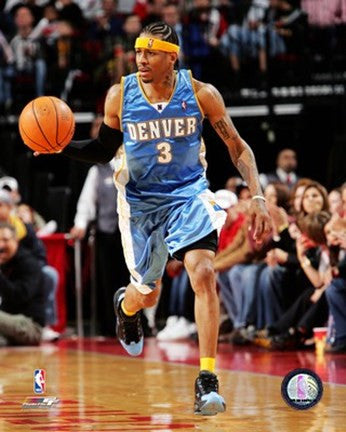 Allen Iverson - '06 - '07 blue jersey