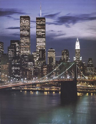 Wtc With Brooklyn Bridge