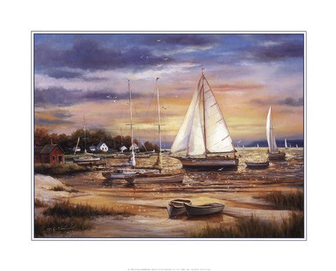 Sailboats At The Shore