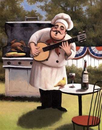 Barbecue Chef and Banjo