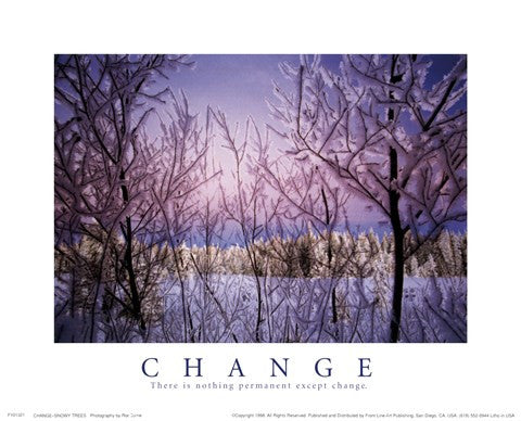 Change - Snowy Trees