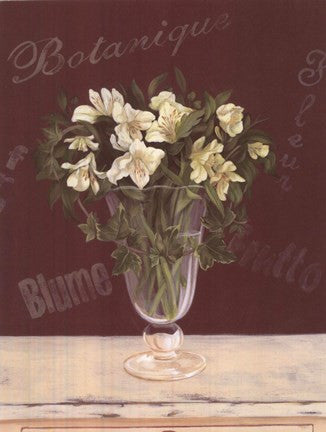 White Flowers In Vase