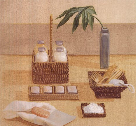 Soaps Combs In Baskets