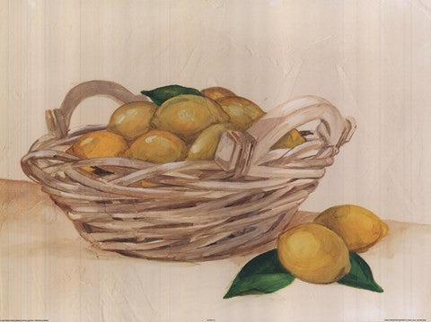 Basket Of Lemons