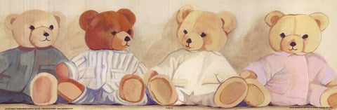 Four Bears sitting