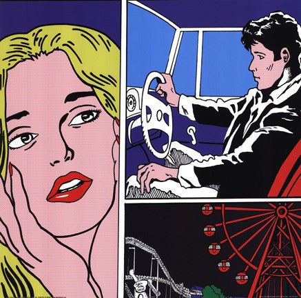 Man, Woman, Ferris Wheel