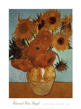 Sunflowers on Blue, c.1888