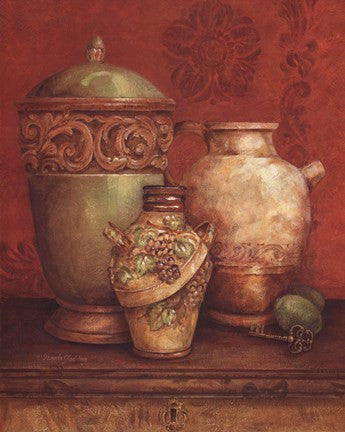 Tuscan Urns I - Mini