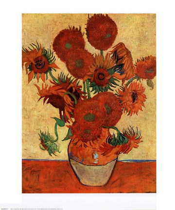 Vase with Fifteen Sunflowers, c.1888