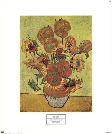 Vase with Fifteen Sunflowers, c.1888