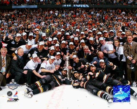 2007 - Ducks Stanley Cup Celebration On Ice