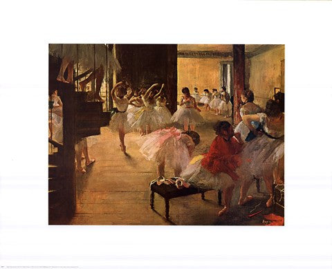 Ballet School, c. 1874