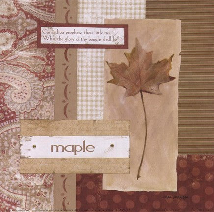 Scrapbook Maple Leaf