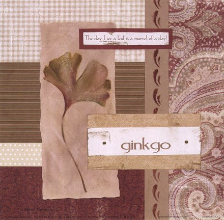 Scrapbook Gingko Leaf