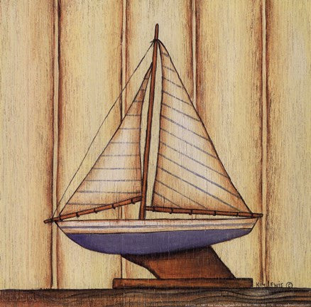 Pinstripe Sailboat