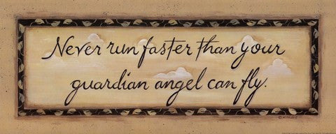 Never Run Faster...