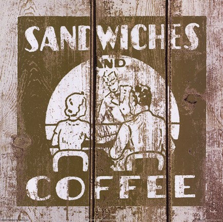 Sandwich and Coffee