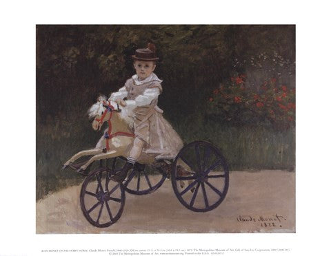 Jean Monet on His Hobby Horse, 1872