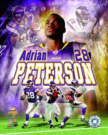 Adrian Peterson - 2007 Portrait Plus