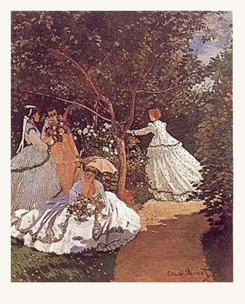 Women in a Garden