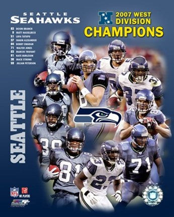 2007 Seattle Seahawks AFC West Division Champs