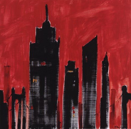 Red Cityscape