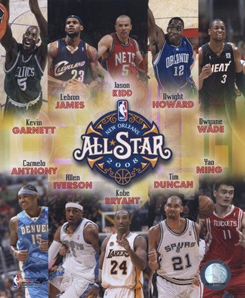 2007-08 NBA All-Star Game Matchup Composite