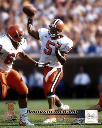 Donovan McNabb Syracuse University 1998 Action