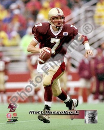 Matt Hasselbeck Boston College Golden Eagles 2004 Action