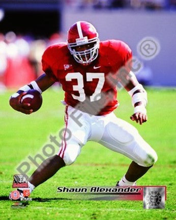 Shaun Alexander University of Alabama Action