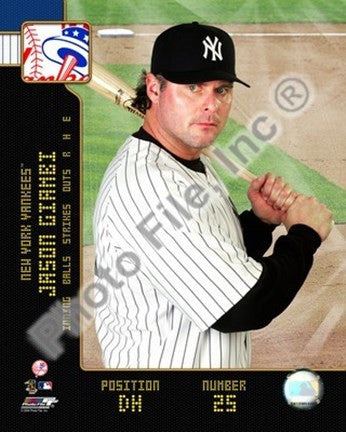 Jason Giambi 2008 Studio