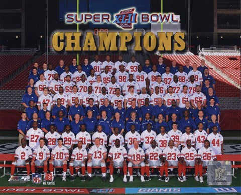 The New York Giants 2007 team photo (#83)