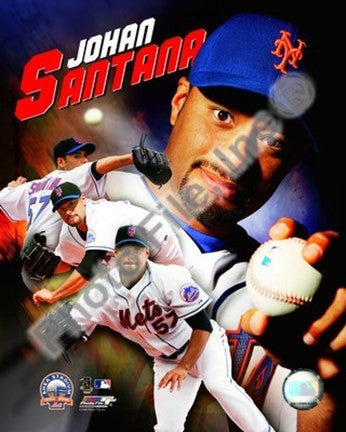 Johan Santana 2008 Portrait Plus