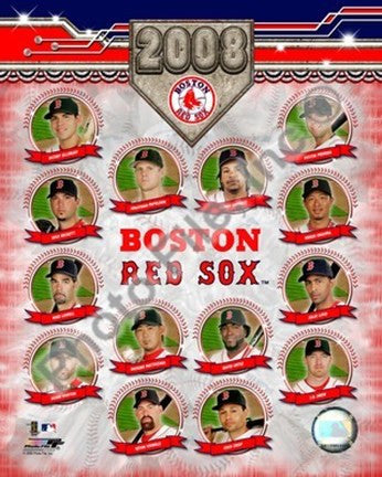 2008 Boston Red Sox Team Composite