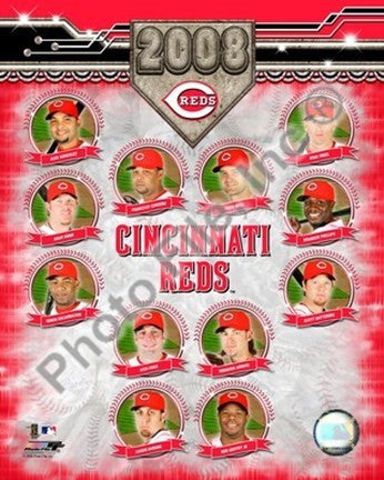 Cincinnati Reds - 2008 Team Composite