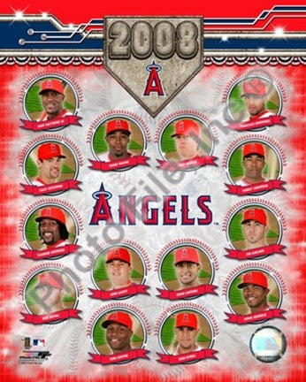 Anaheim Angels - 2008 Team Composite