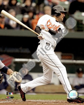 Nick Markakis 2008 Batting Action