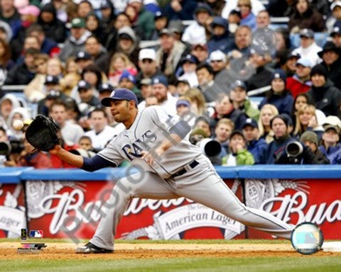 Carlos Pena 2008 Fielding Action